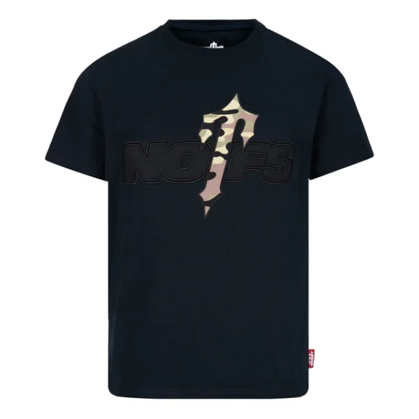 Black Camo Nofs X Trapstar Tee