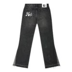 Black Nofs Flared Denim Jeans