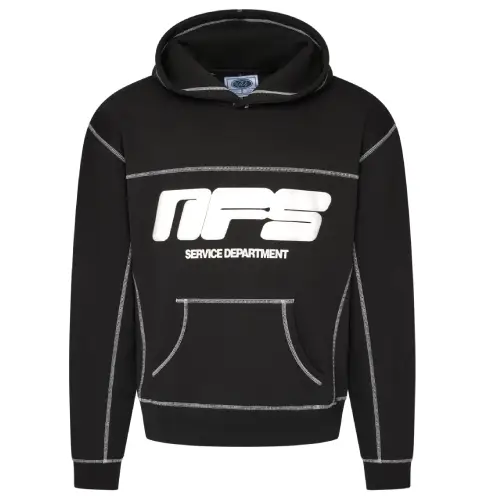 Noneofus Black NFS Hoodie