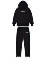 Hyperdrive Embroidered Tracksuit – Black