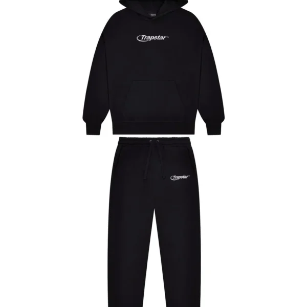 Hyperdrive Embroidered Tracksuit – Black