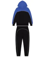 Irongate Chenille Arce Hooded Tracksuit Black Blue