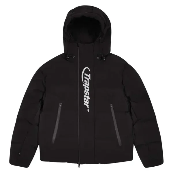 Latest Hyperdrive Technical Puffer Black Reflective