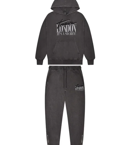 New Trapstar London Tracksuit Enzyme Black