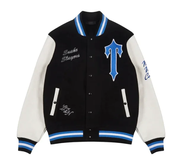 New Trapstar Snake Slayers Varsity Jacket